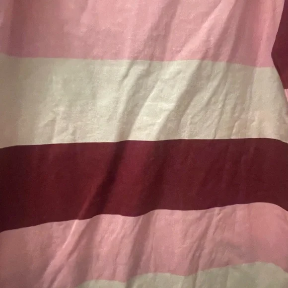 Hello Kitty Pink and White Striped Long Sleeve Dress - Picture 6 of 10